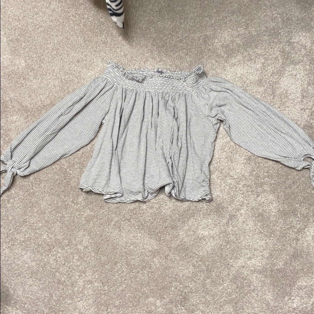 off the shoulder free people top